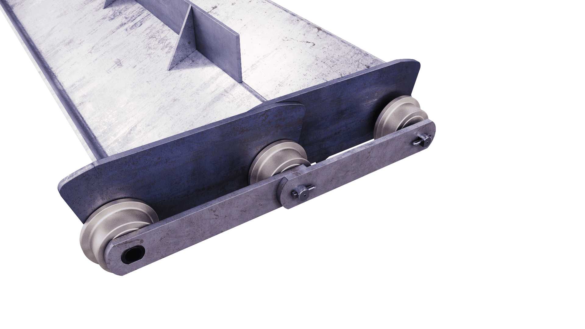 Hardened sintered rollers