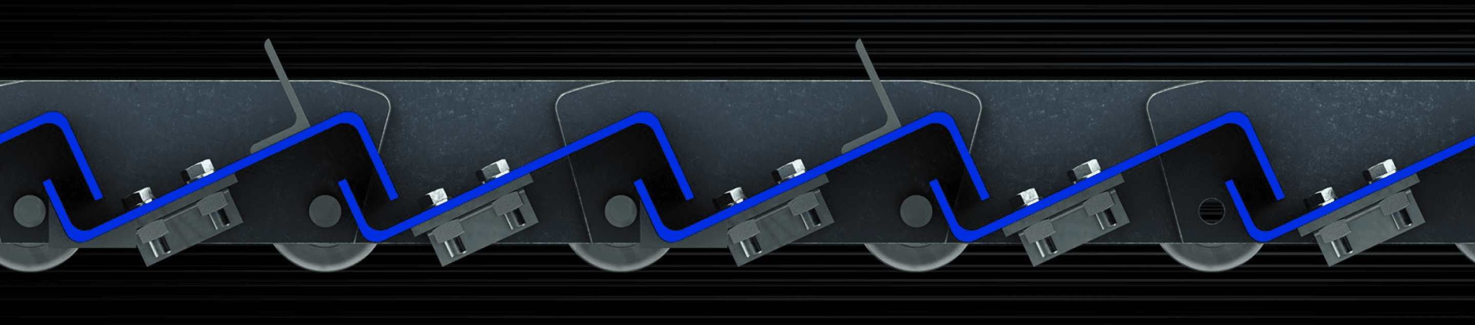Z-pan belt