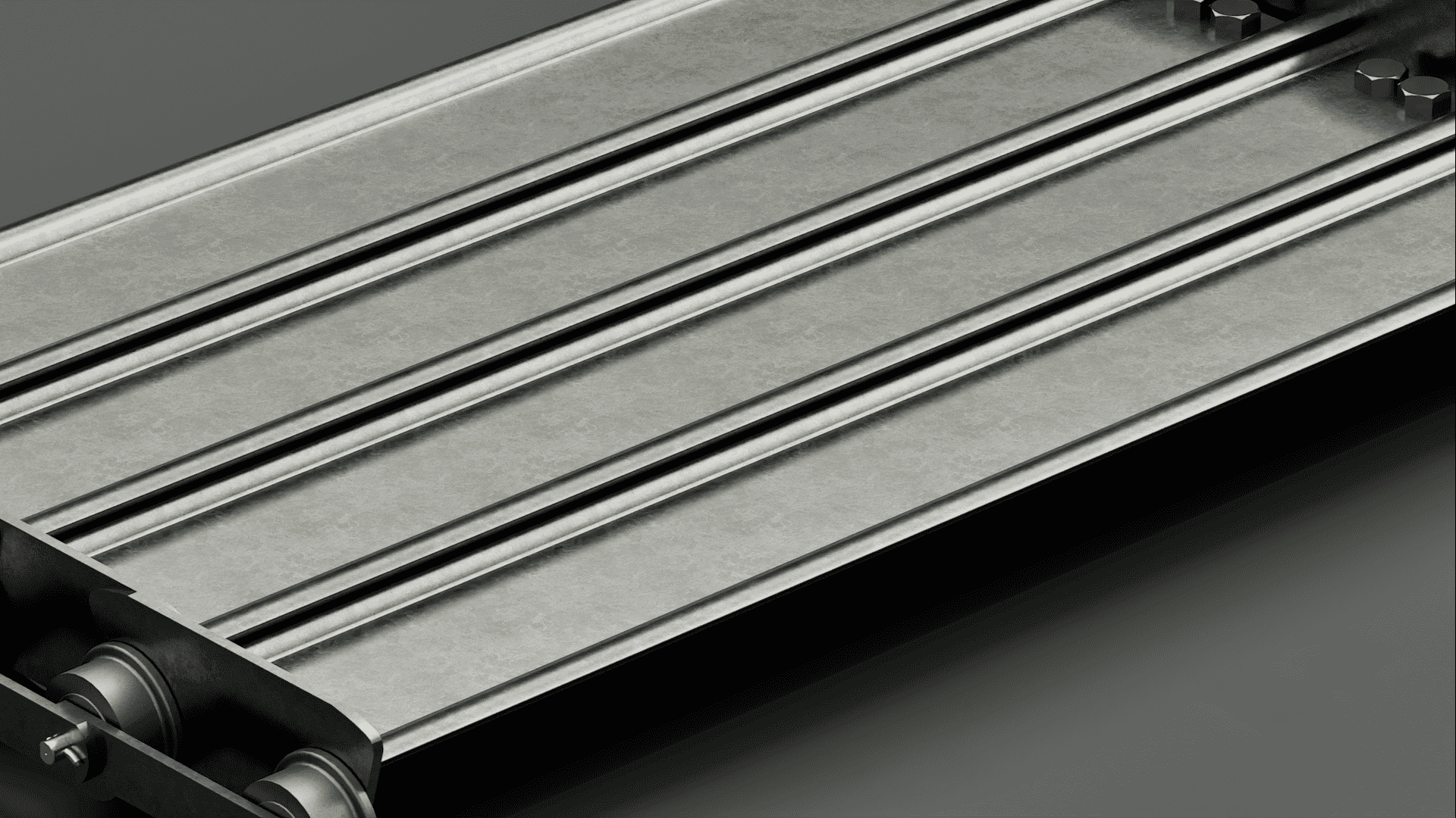 Apron pan belt