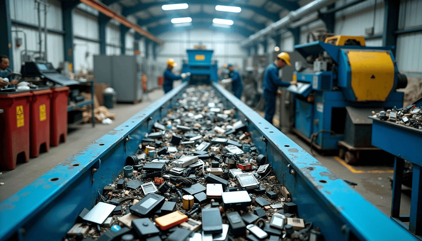 E-waste recycling