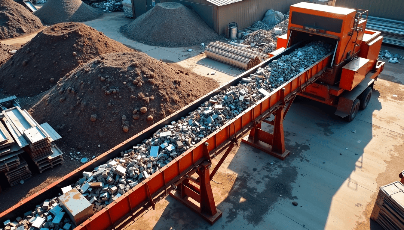 Scrap metal recycling