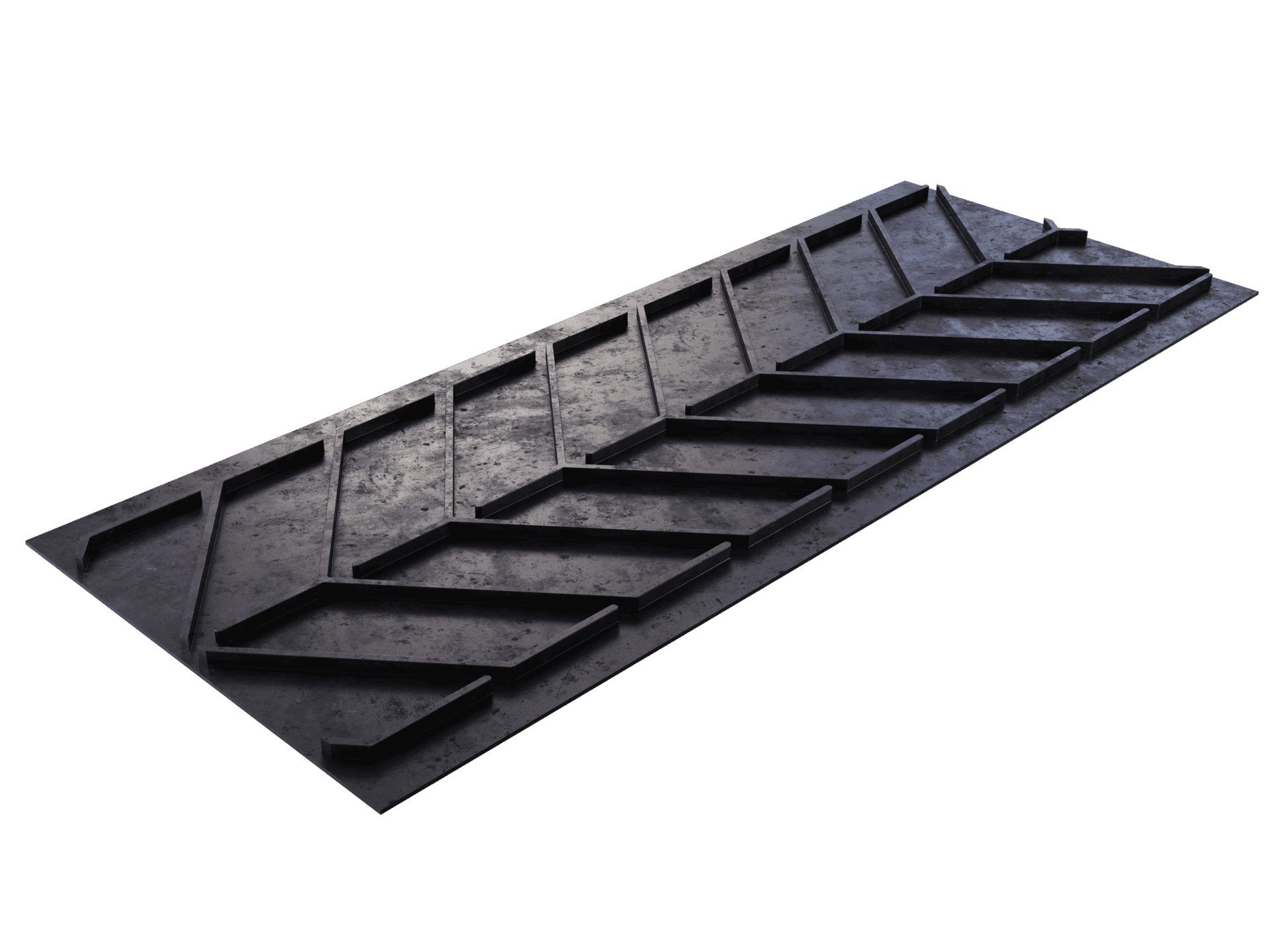 Integrally molded belts