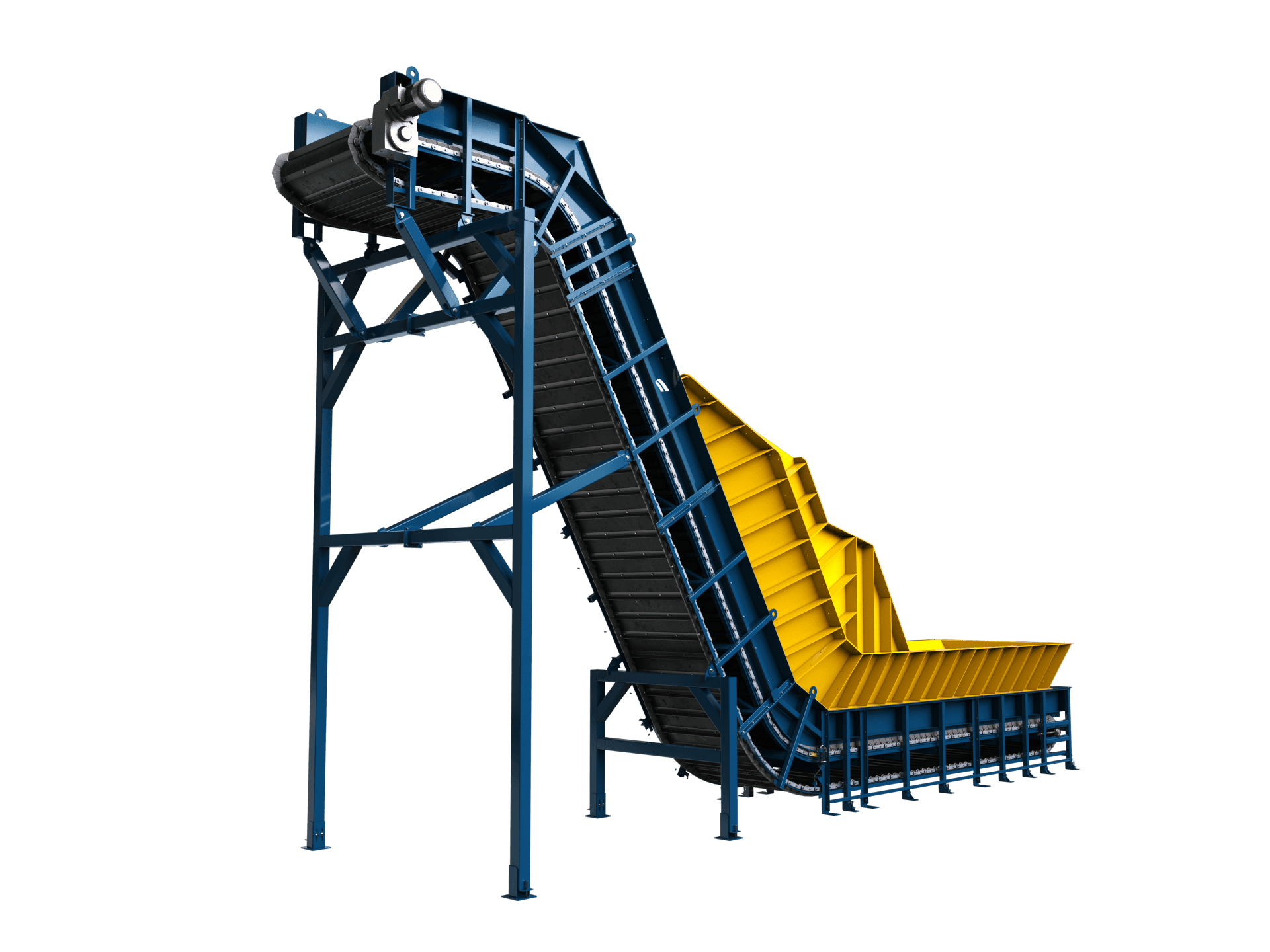 Fluent Conveyors Product Tumble Back conveyors