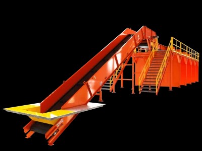 Fluent Conveyors Product Recycling Sort Stations